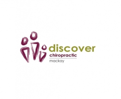 logo, Discover Chiropractic, Mackay.