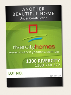 signage, signwriting, mackay, River City Homes